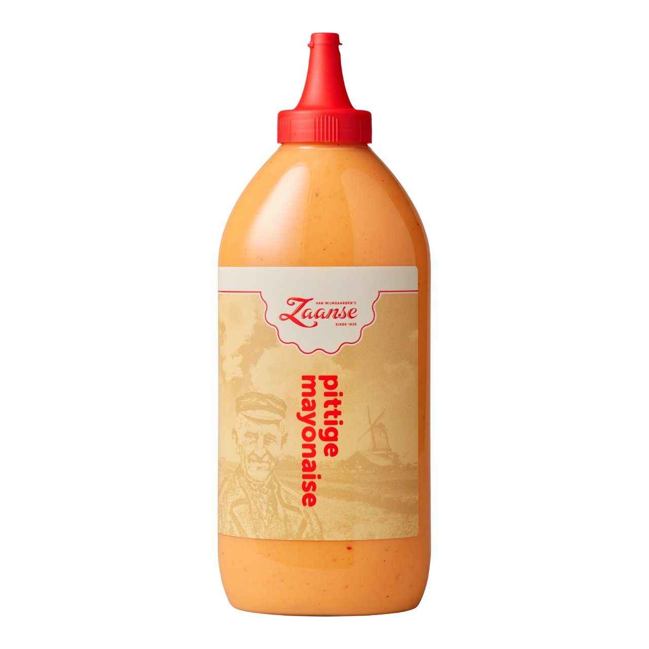 Zaanse Pittige Mayonaise - Fles 75 cl