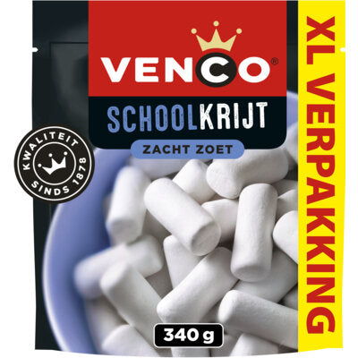 Venco Schoolkrijt XL 340gr - The Dutch Snackshop