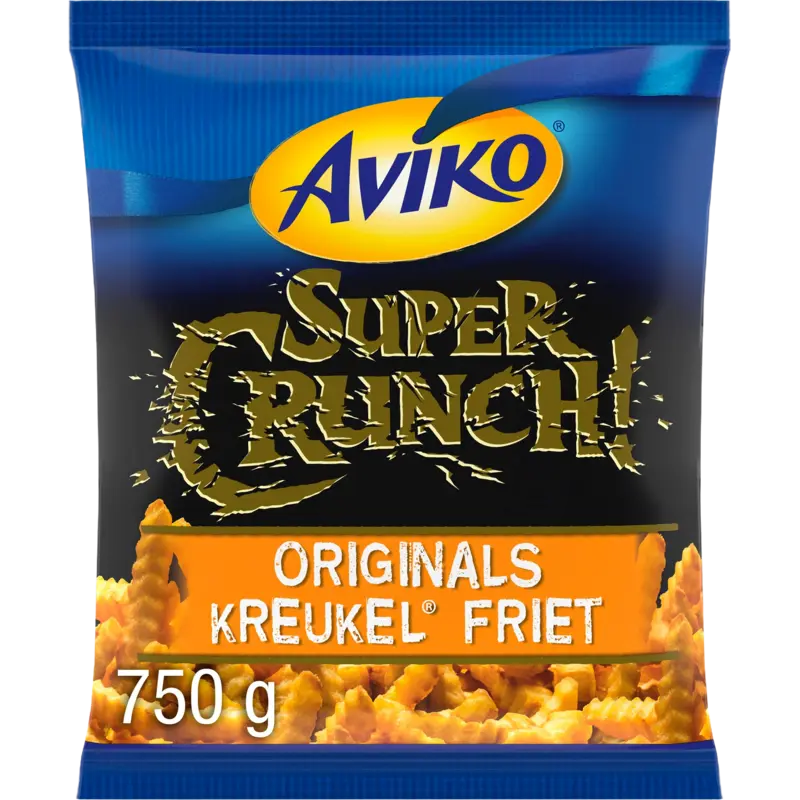 Aviko Supercrunch originals kreukel friet 750 g