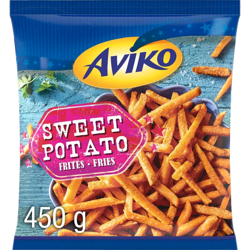 Aviko Zoete aardappel friet 450 g