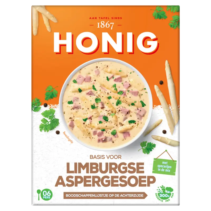 Honig Basis voor Limburgse aspergesoep 106 g