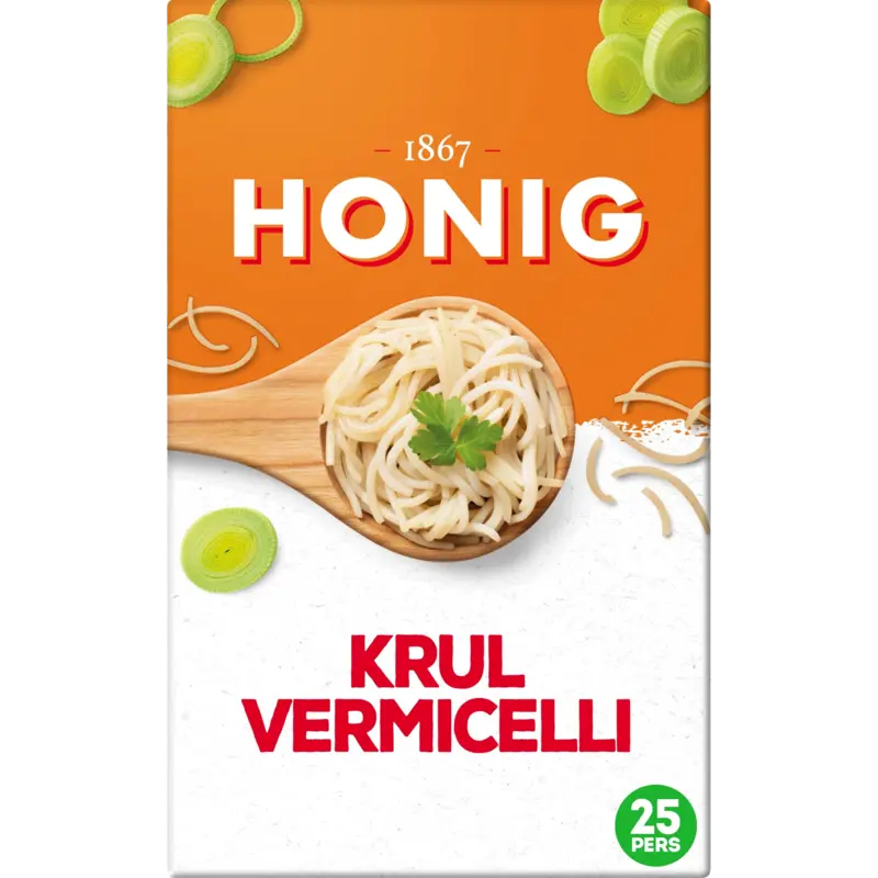 Honig Krulvermicelli middel 250 g
