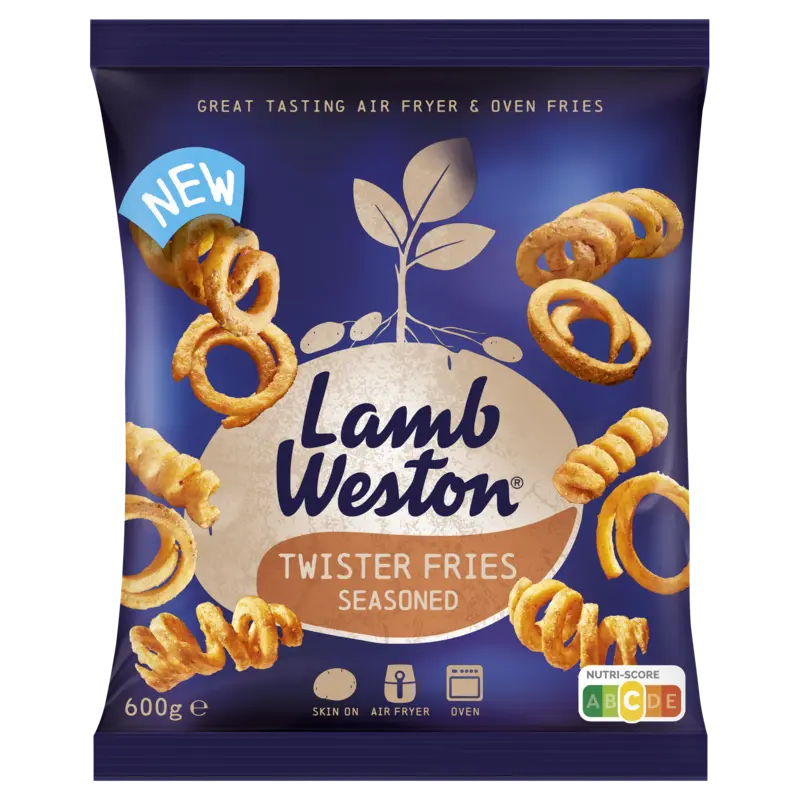 LambWeston Twister fries seasoned 600 g