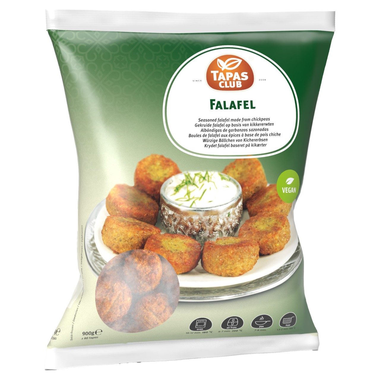 Tapas Club Falafelballetjes vegetarisch - ca. 60 x 15g