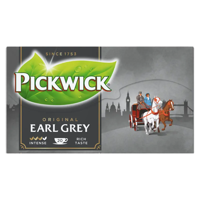 Pickwick Earl Grey zwarte thee 20 stuks