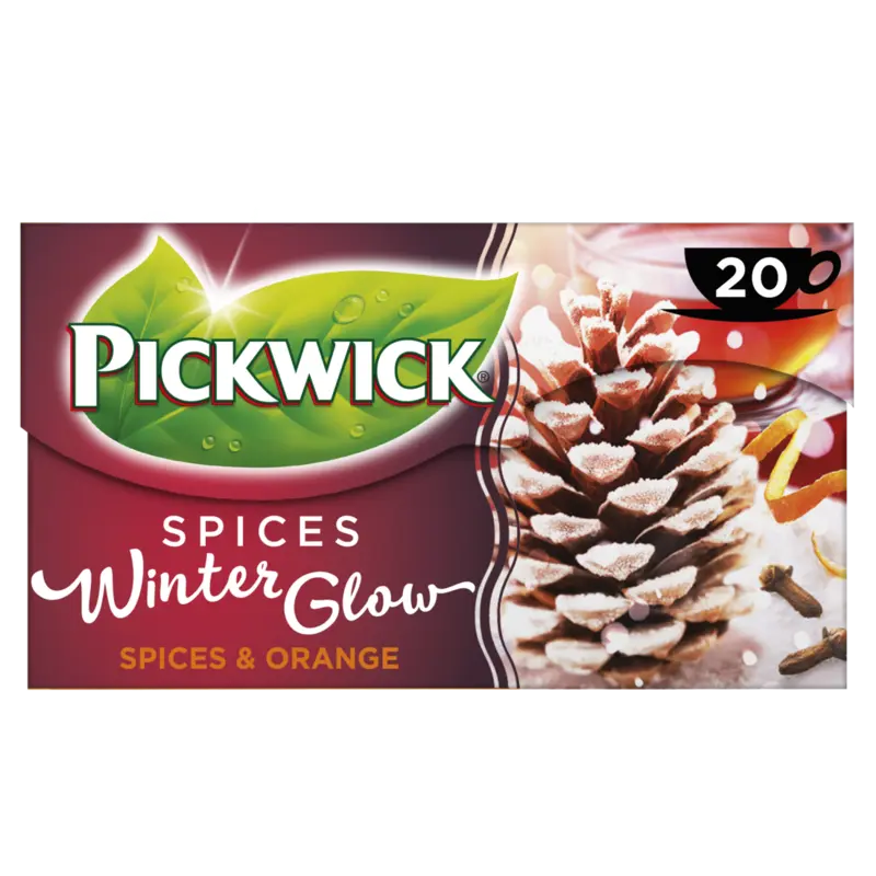 Pickwick Spices Winter Glow zwarte thee 20 stuks