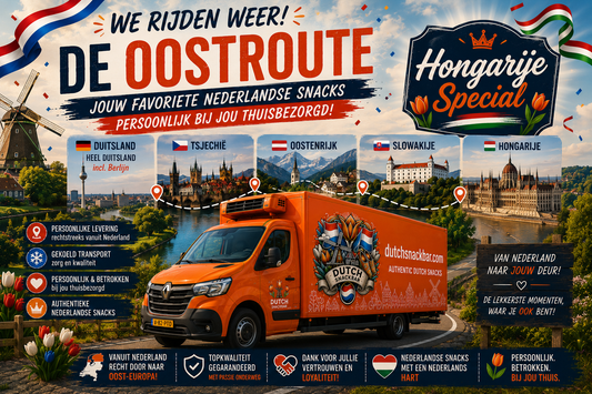 Oostroute augustus geopend: Hongarije Special met gratis bezorging vanaf €60 🇭🇺🚚