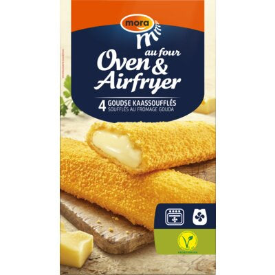 Mora Oven & airfryer goudse kaassoufflés 4p - The Dutch Snackshop