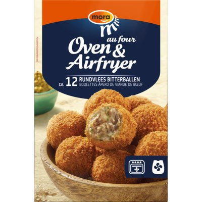 Mora Oven Rundvlees Bitterballen 12 pieces 300gr - The Dutch Snackshop