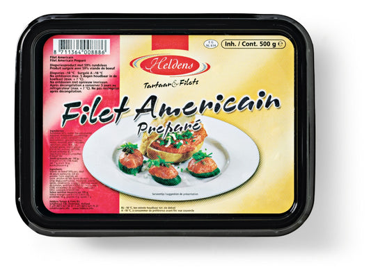 Heldens - Filet Americain 500 gram - The Dutch Snackshop