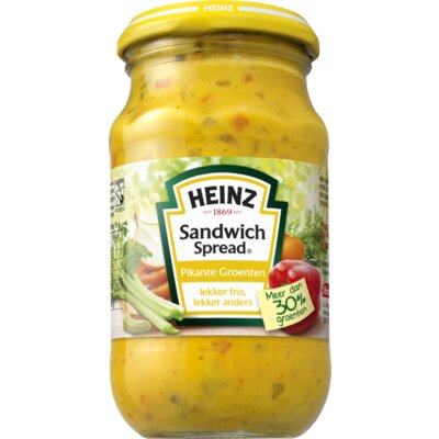 Heinz Sandwich spread pikante groenten 300 gram - The Dutch Snackshop