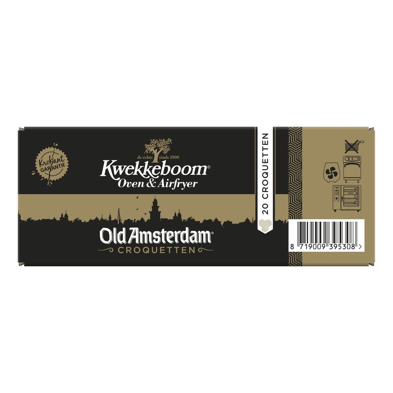 Kwekkeboom - Old amsterdam kroketten (oven) - 4 boxes à 300 grams