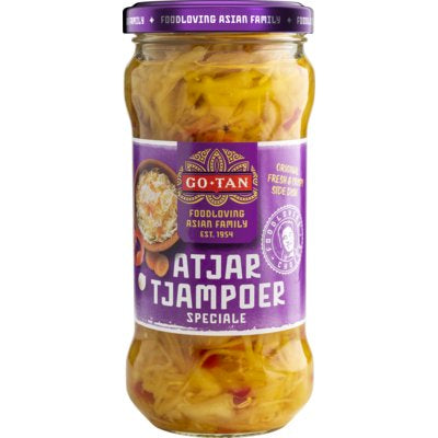 Go-Tan Atjar tjampoer spéciale 340gr - The Dutch Snackshop