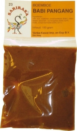 Sari Rasa - 23 Babi pangang 100gr - The Dutch Snackshop
