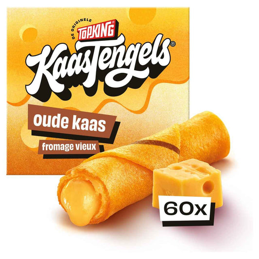 Topking KaasTengels® Oude Kaas 60x 15 gr - The Dutch Snackshop