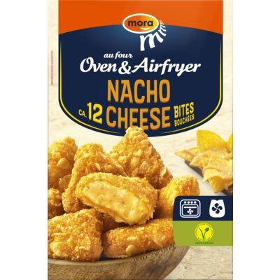 Mora Oven & airfryer nacho cheese bites 12 pieces - The Dutch Snackshop