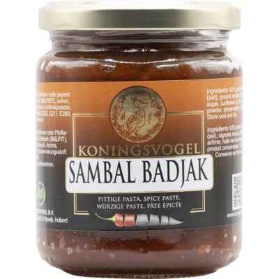 Koningsvogel Sambal badjak 280gr