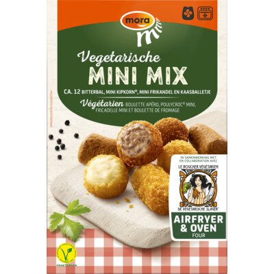 Mora Oven & Airfryer Vegetarische mini mix 240 gram - The Dutch Snackshop