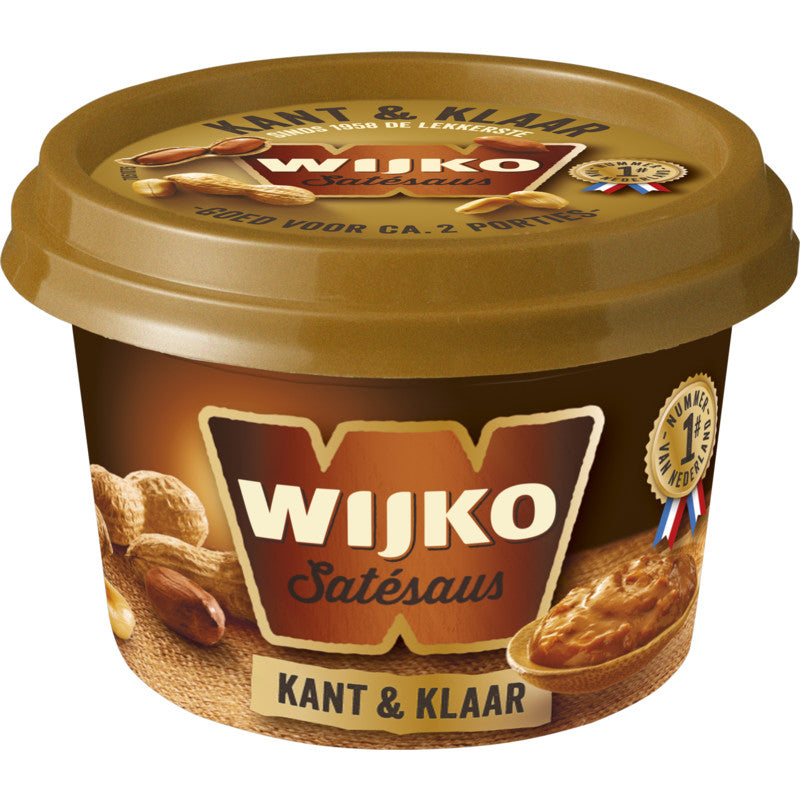 Wijko -  Satesaus kant en klaar 120 gram