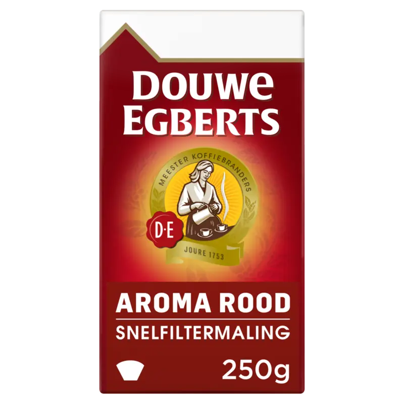 Douwe Egberts Aroma rood filterkoffie 250 g