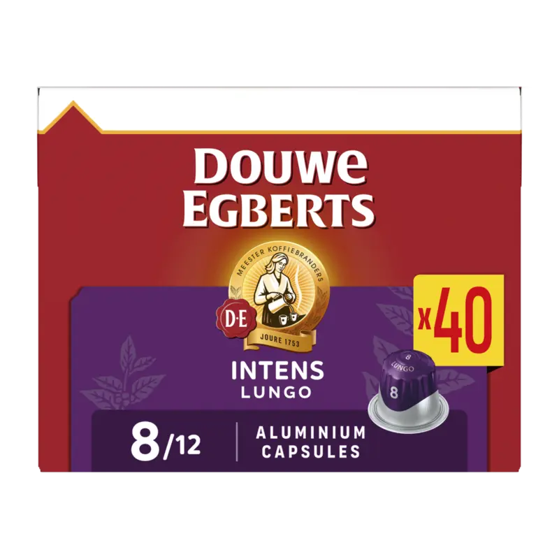 Douwe Egberts Lungo intens capsules 40 stuks