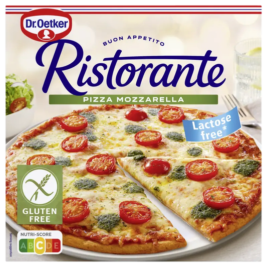Dr. Oetker Ristorante pizza mozzarella glutenvrij 370 g