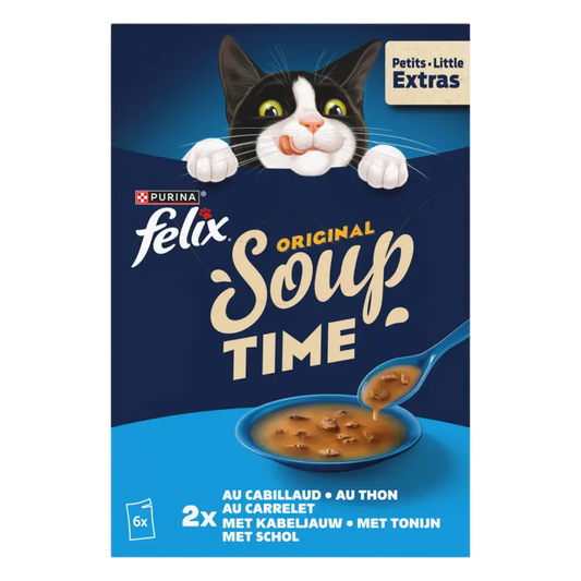 Felix Soup Time Original 6 x 48 g