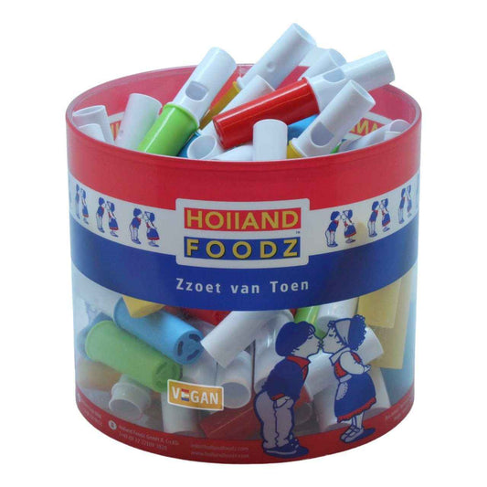 Holland Foodz Snoep Fluitjes - Silo 60 stuks