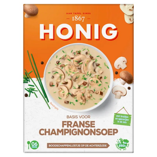 Honig Basis voor Franse champignonsoep 107 g