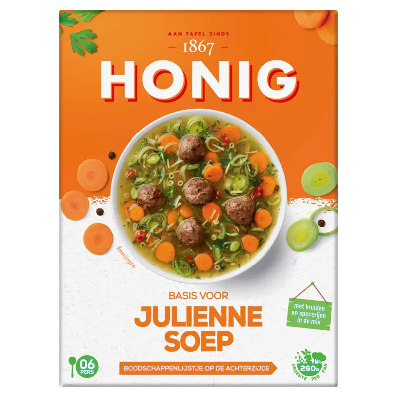 Honig Basis voor juliennesoep 40 g