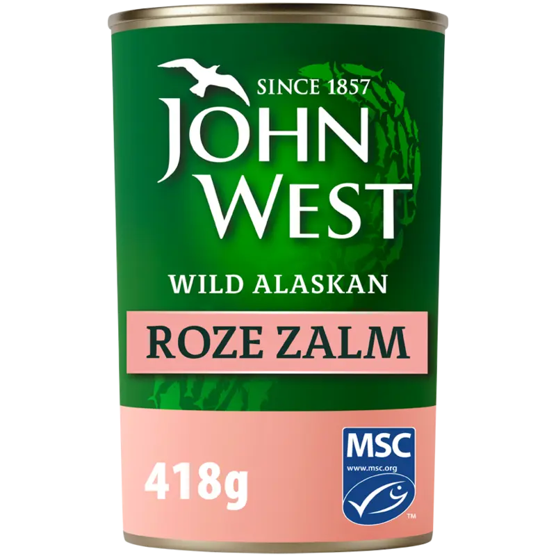 John West Wilde roze zalm 418 g