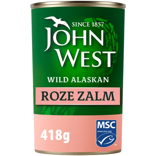 John West Wilde roze zalm 418 g