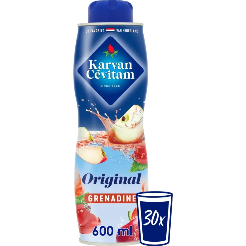 Karvan Cevitam Original grenadine siroop 600 ml