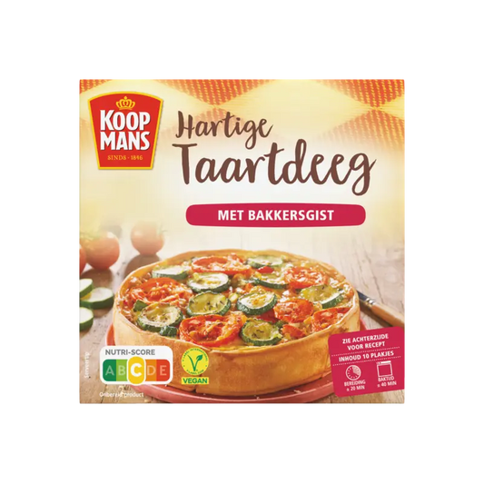 Koopmans Deeg hartige taart 10 plakjes 450 g