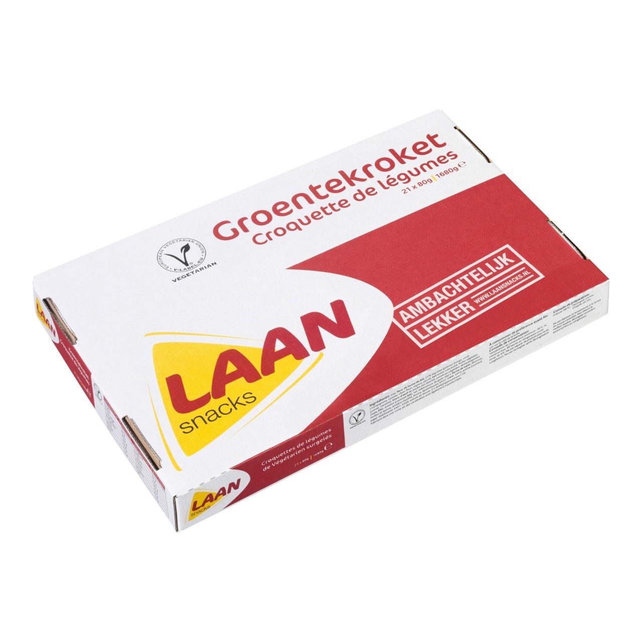 Laan Groentekroket doos 21 x 80 gram