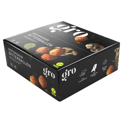 GRO - Oesterzwambitterballen vegan - 50 pieces à 30 grams