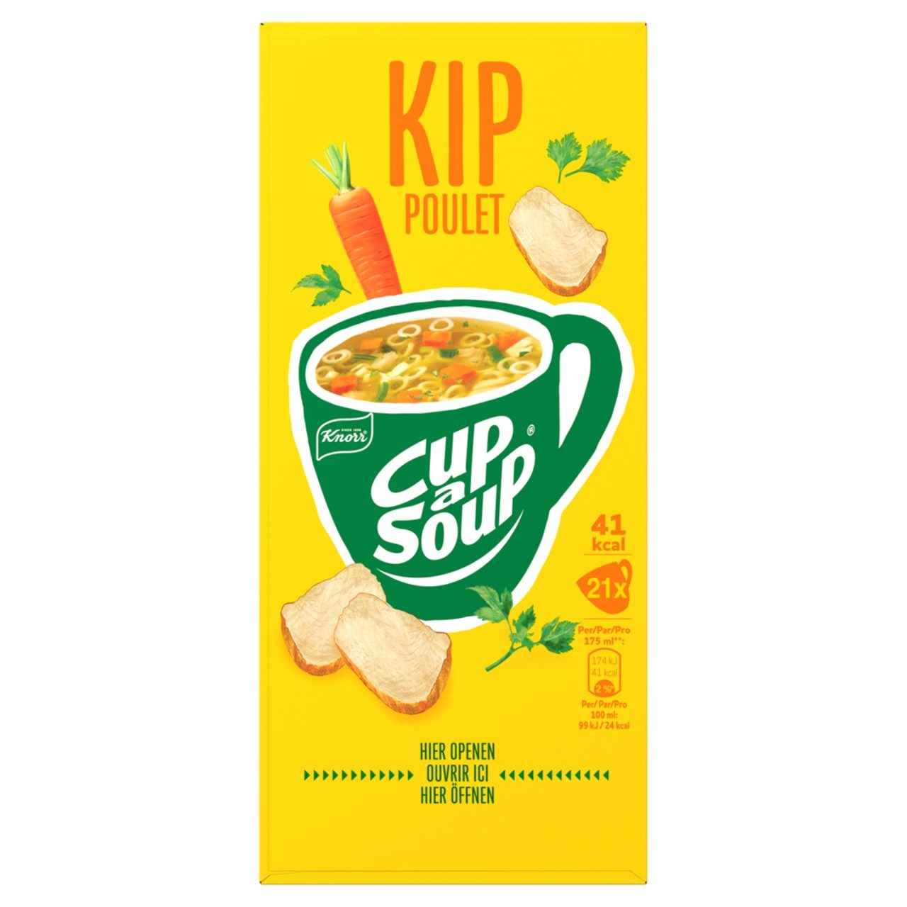 Knorr Cup-a-Soup Kippensoep - 21 zakjes