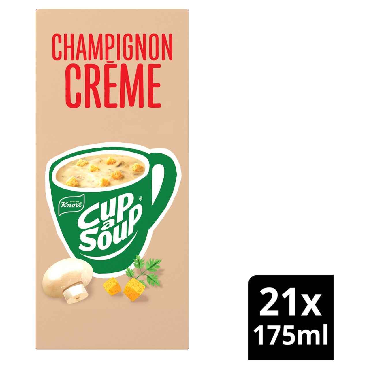 Knorr Cup-a-Soup Champignon Crème - 21 zakjes