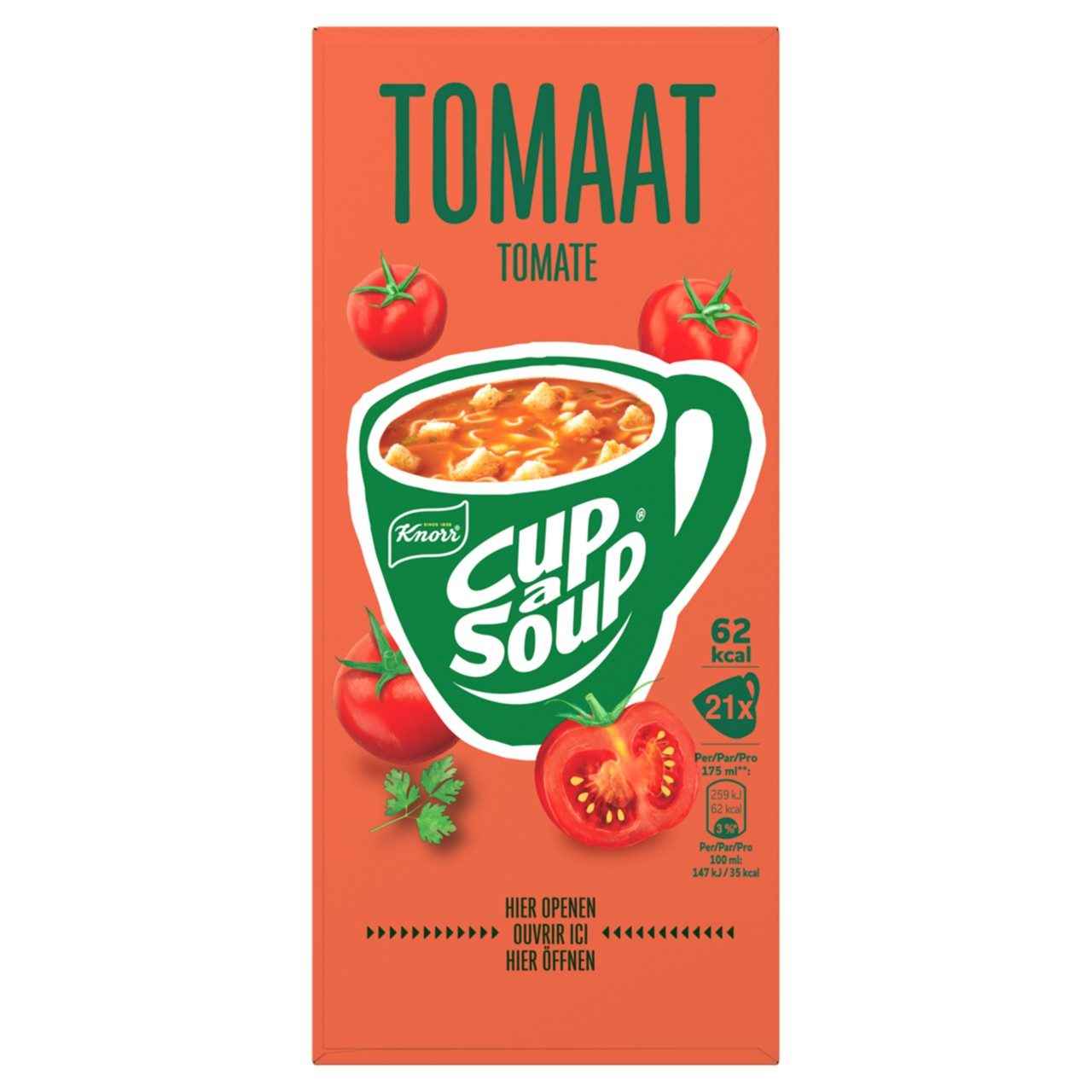 Knorr Cup-a-Soup Tomatensoep - 21 zakjes