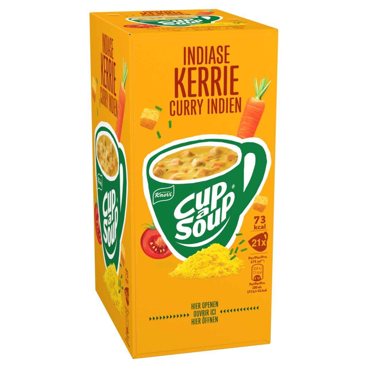 Knorr Cup-a-Soup Indiase Kerrie - 21 zakjes x 17g