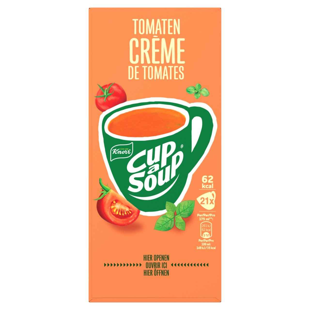 Knorr Cup-a-Soup Tomaten Crème - 21 zakjes