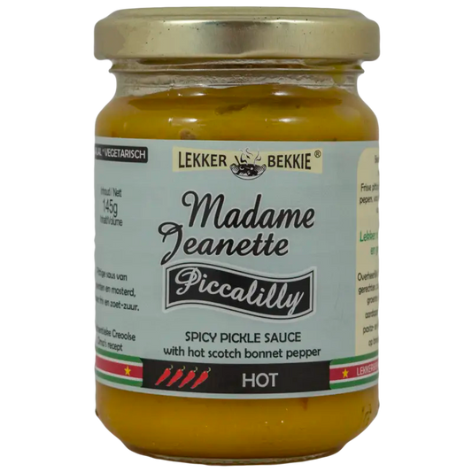 Lekker Bekkie Madame jeanette piccalilly 145 g