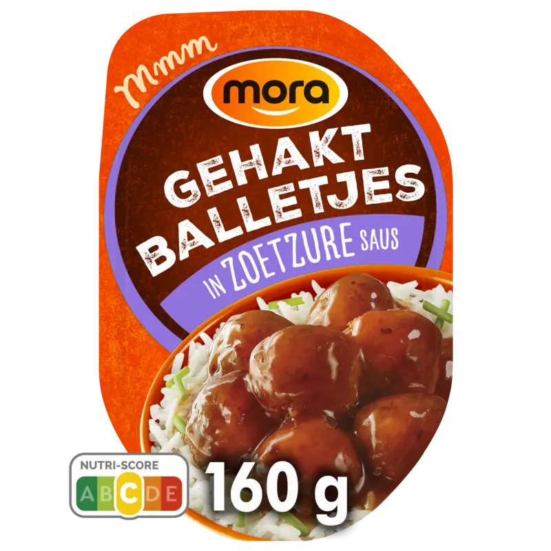 Mora Gehaktballetjes in zoetzure saus 160 g