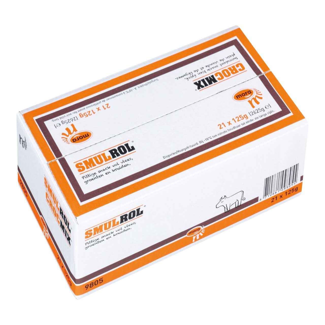 Mora Smulrol vlees, groenten en kruiden - 21 x 125g