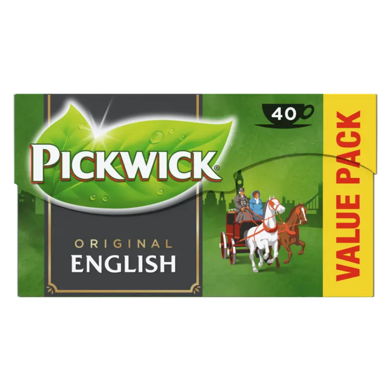 Pickwick English zwarte thee 40 stuks