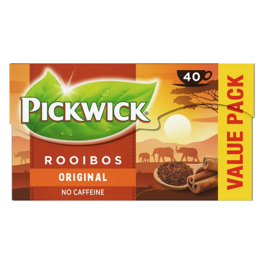 Pickwick Original rooibos thee voordeelpak 40 stuks