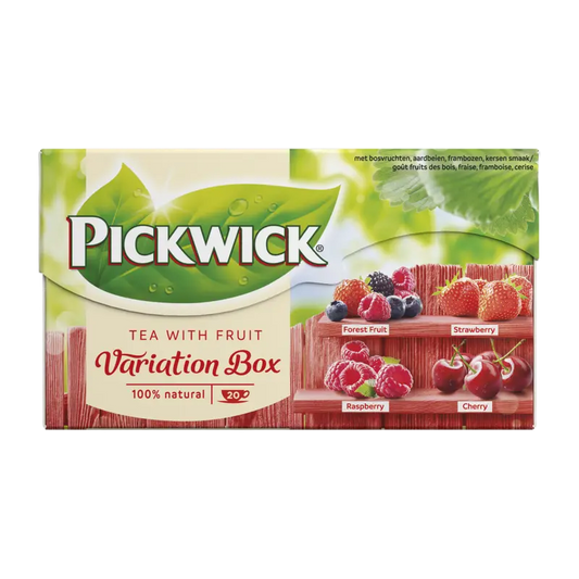 Pickwick Variatiebox rood vruchtenthee 20 stuks
