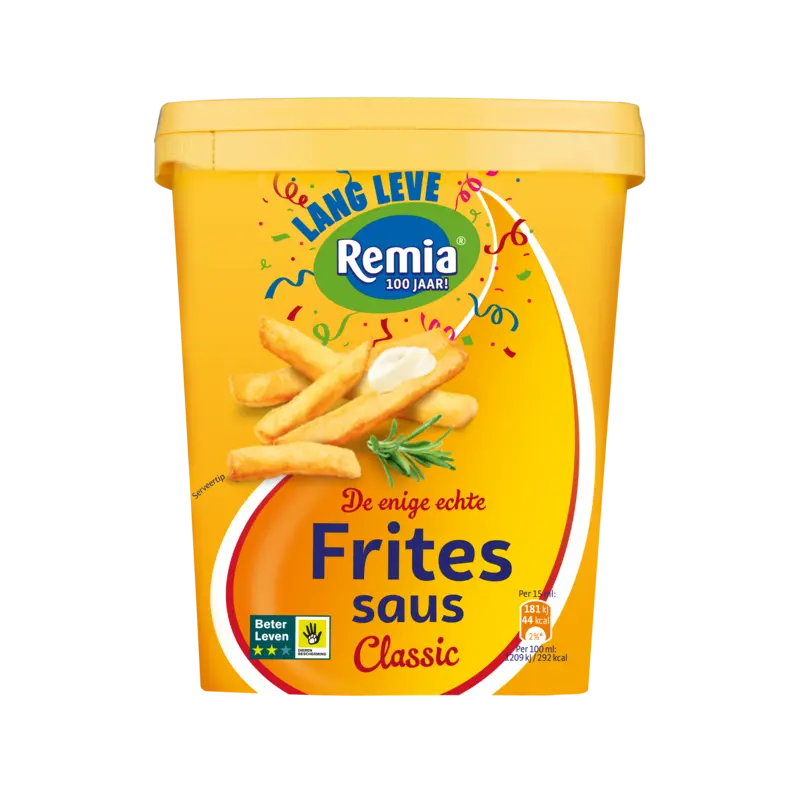 Remia Fritessaus Classic glutenvrij 1 l