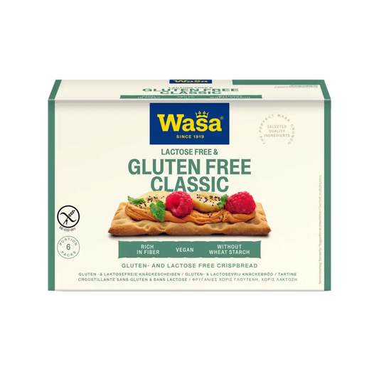 Wasa Glutenvrij en lactosevrij classic 240 g